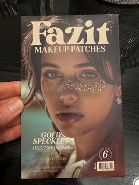 Urban Outfitters Fazit Gold Speckles Makeup Patches